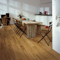 Kitchen floor board photo