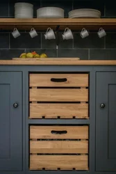 Wooden Box In The Kitchen Photo