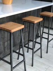 Loft stools for the kitchen photo