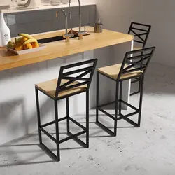 Loft stools for the kitchen photo
