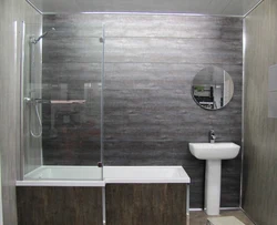 Moisture-resistant MDF for bathroom photo