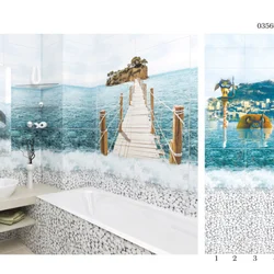 Фото панелей для ванной море