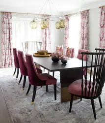 Pink Kitchen Chairs Photo