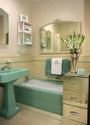 Раковина зеленая для ванной фото