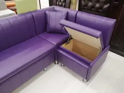 Ас үй фотосуретіне арналған күлгін диван