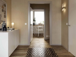 Beige Tiles In The Hallway Photo