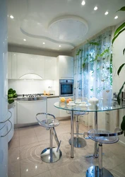 Round ceilings in the kitchen photo