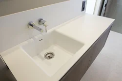 Acrylic Bathtub With Sink Photo