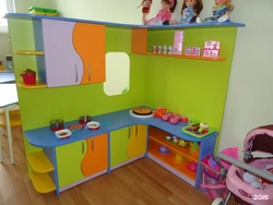 Фото детских кухонь для садика