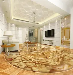 Photo of 3D floors in the kitchen