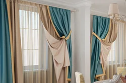 Photo curtains for kitchen bedroom