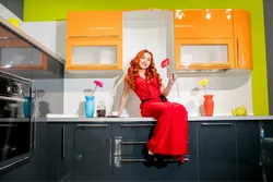 This is my new kitchen here is a photo