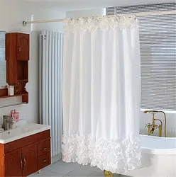 Your Photos On The Bathroom Curtain