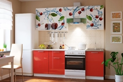 Kitchen sets with flowers photo