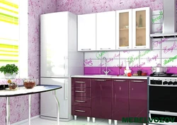Kitchen sets with flowers photo