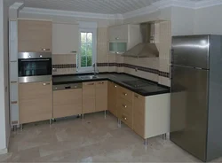 Photo of a kitchen with legs or not