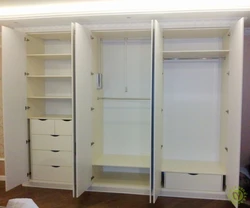 Bedroom Wardrobe With Drawers Photo