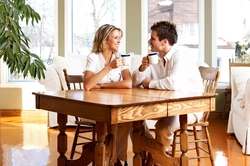 Photo At The Kitchen Table At Home