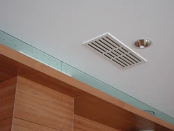 Вытяжка в потолке на кухне фото