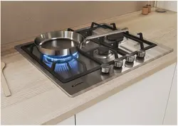 Built-in gas panel for kitchen photo