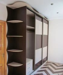 Bedroom wardrobes with shelves photo