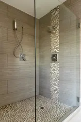Bathtub shower cabins without tray photo