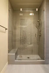 Bathtub shower cabins without tray photo