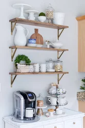 Kitchen Shelf For Table Photo