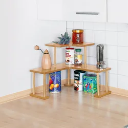 Kitchen shelf for table photo