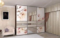 Wardrobe In The Bedroom With A Picture Photo
