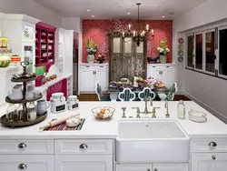 Different styles in one kitchen photo