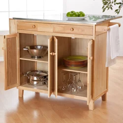 Cabinet with drawers for kitchen photo