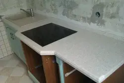 Countertops гуногун дар як акс ошхона