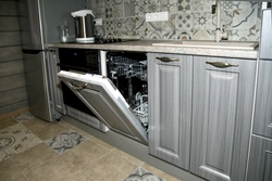 Straight Kitchen With Dishwasher Photo