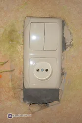 Фота выключальнікі для ваннай і туалета