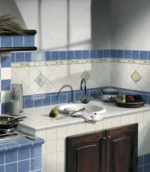 Large size tiles for kitchen photo