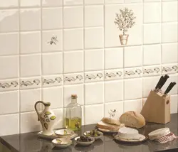 Large size tiles for kitchen photo