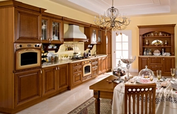 Kitchen in classic style inexpensive photo