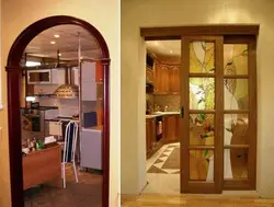 How to remove the door to the kitchen photo