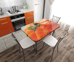 Фото рисунков для столов на кухню