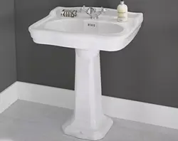 Sink With Legs For Bathroom Photo