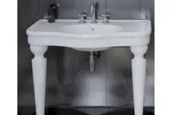 Раковина с ножками для ванной фото