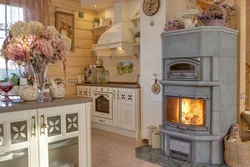 Kitchen With Stove In The Country Photo