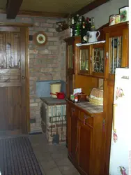 Kitchen With Stove In The Country Photo