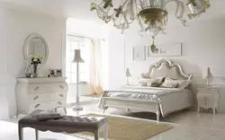 Белая мэбля для спальні Італія фота