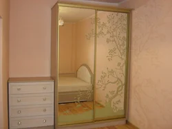 Wardrobe in the bedroom chest of drawers photo