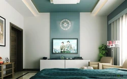 Телевизор на потолке в гостиной фото