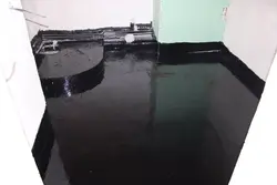 Waterproofing In The Bathroom Under Tiles Photo