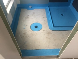 Waterproofing in the bathroom under tiles photo