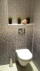 Tiles In The Bathroom With Photo Installation